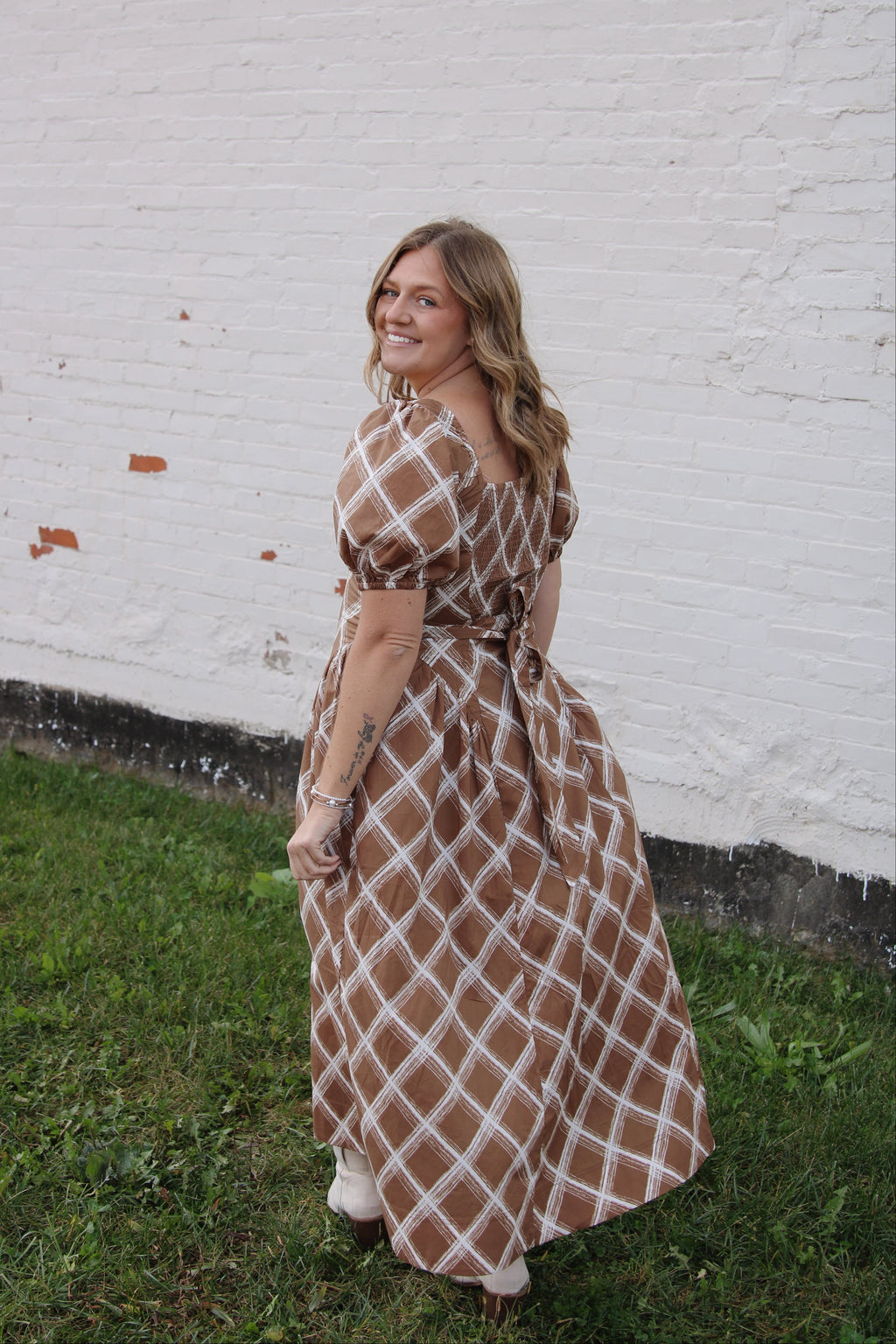 The Eloise Plaid Dress