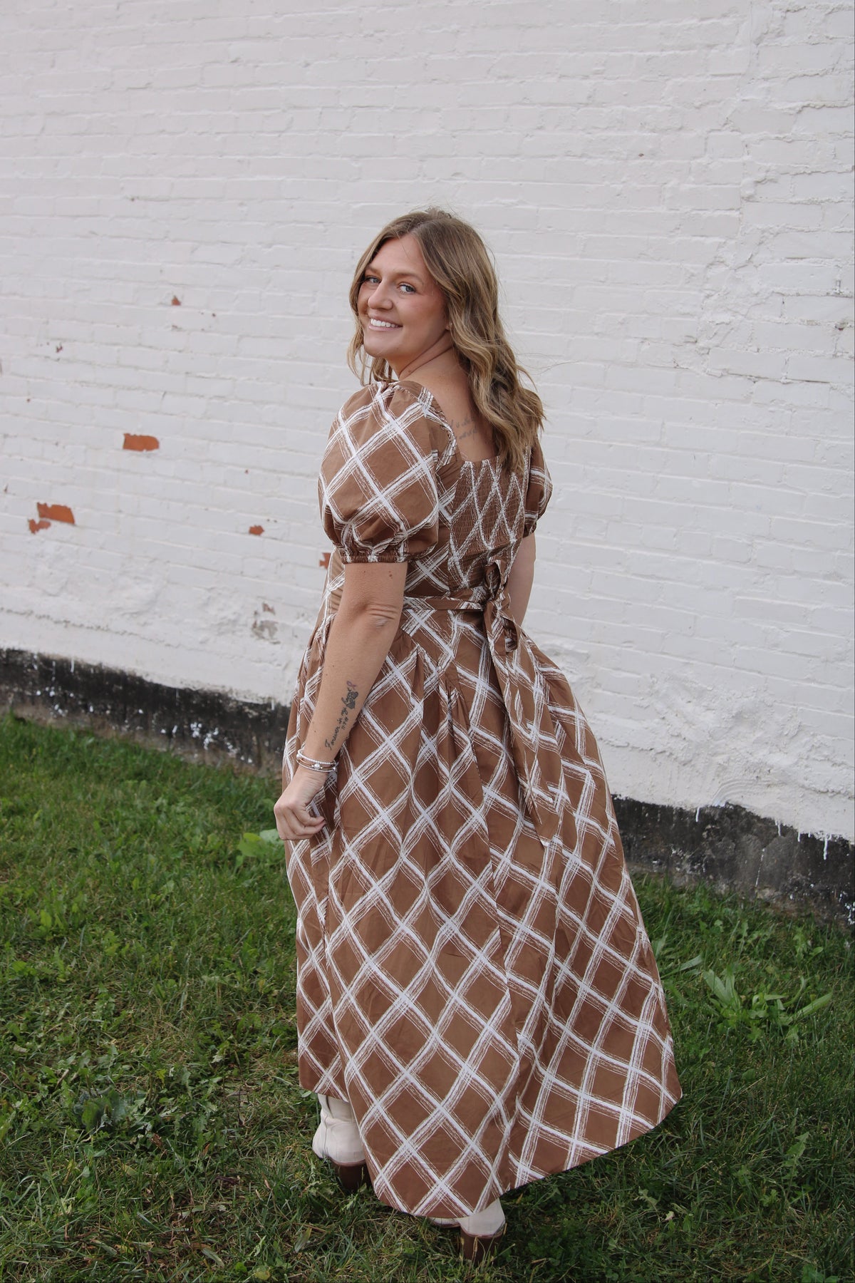 The Eloise Plaid Dress