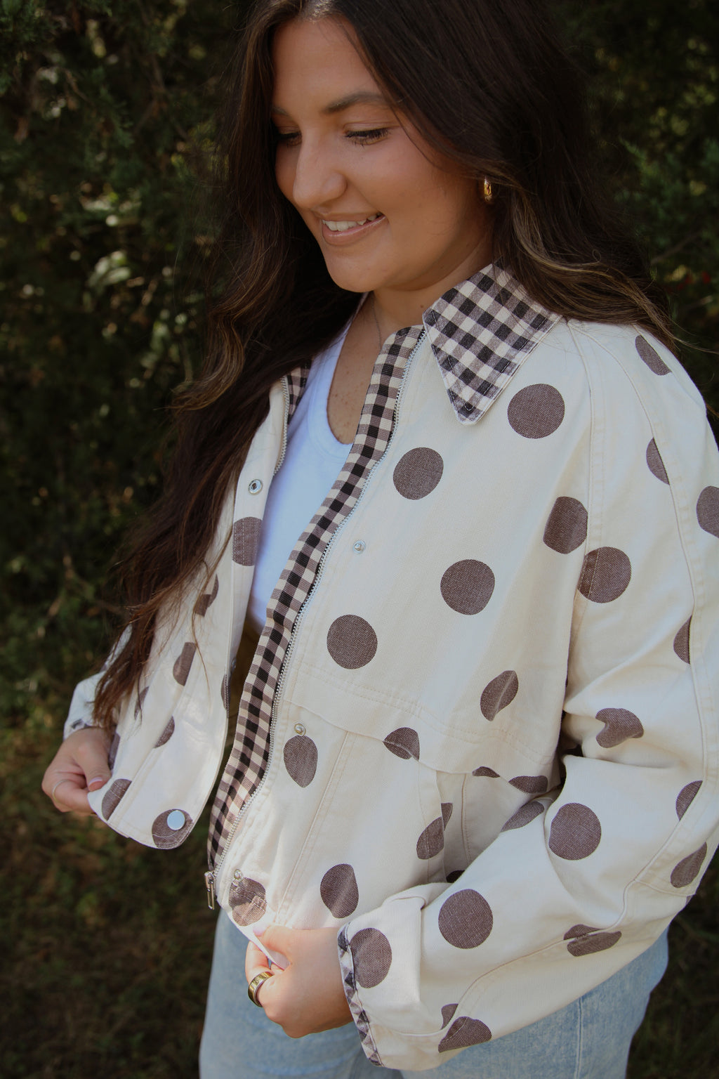 The Poppy Polka Dot Jacket
